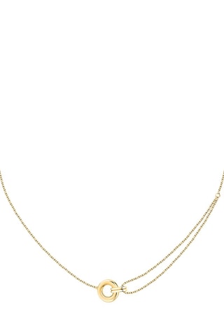 Collier - Argent plaqué or jaune