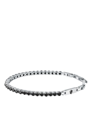 Bracelet Tennis - Plaqué ion noir