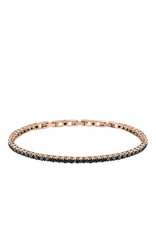 Bracelet Tennis - Argent plaqué or rose