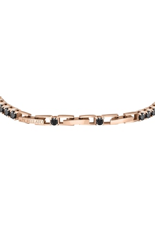 Bracelet Tennis - Argent plaqué or rose