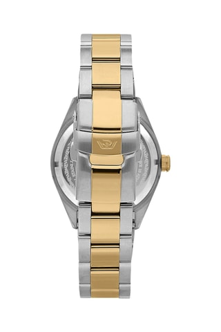 Montre à quartz en plaqué or jaune Caribe Urban