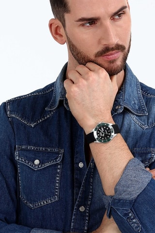 Montre automatique en silicone et céramique 230
