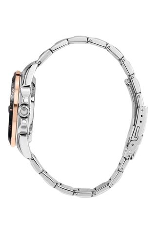 Montre automatique en acier 450 - Argenté et noir