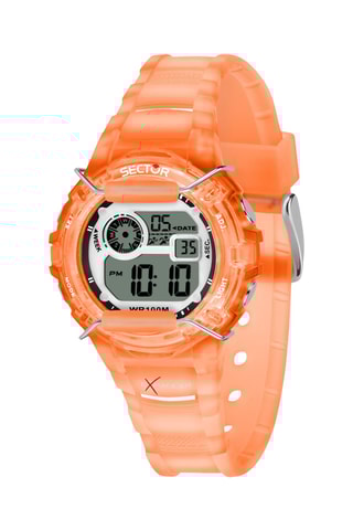 Montre digitale en polyuréthane Ex-05 - Cuivré