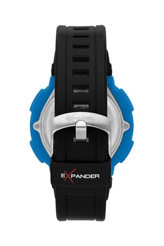 Montre digitale en polyuréthane Ex-35 - Indicateur de marées - Noir