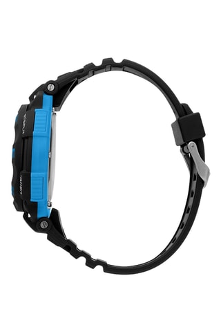 Montre digitale en polyuréthane Ex-35 - Indicateur de marées - Noir