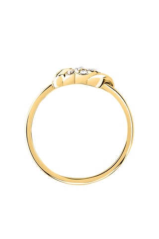 Bague Torchon - Doré