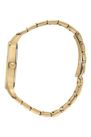 Montre à quartz en plaqué or jaune T-Bent
