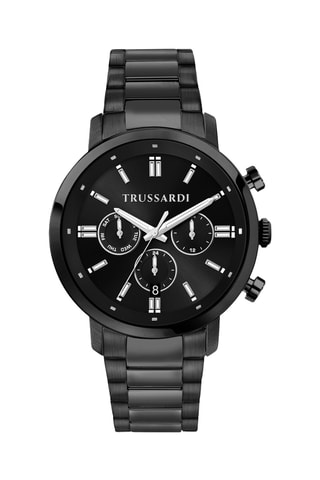 Montre à quartz en plaqué ion noir T-Couple