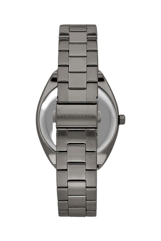 Montre à quartz en plaqué ion gris Metropolitan