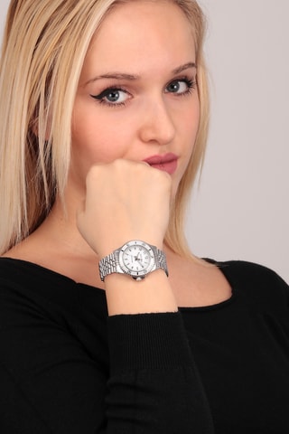 Montre à quartz en acier 230 - Argenté