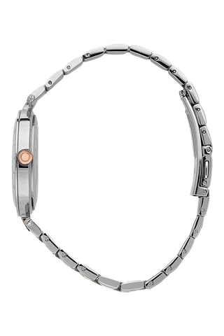 Montre à quartz en plaqué ion or rose T-Shiny