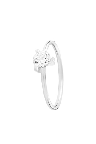 Verlovingsring - Witgoud en Diamant