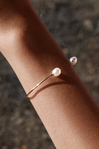 Armband Roségoud en Cultivéparel