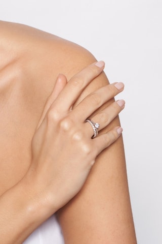 Ring - Witgoud en Diamanten