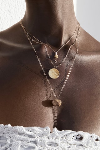 Ketting - Roségoud en Jaspis