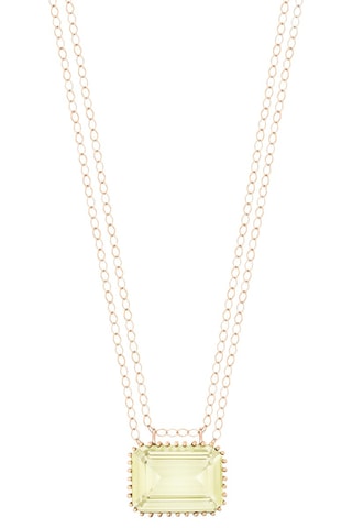 Ketting - Roségoud en Kwarts
