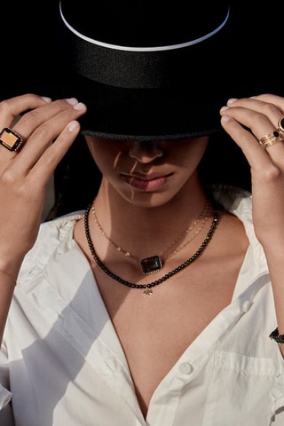 Ketting - Roségoud en Rozenkwarts