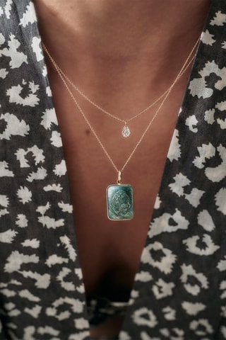 Ketting - Roségoud en Parelmoer