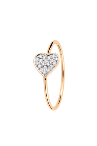 Ring - Roségoud en Diamanten