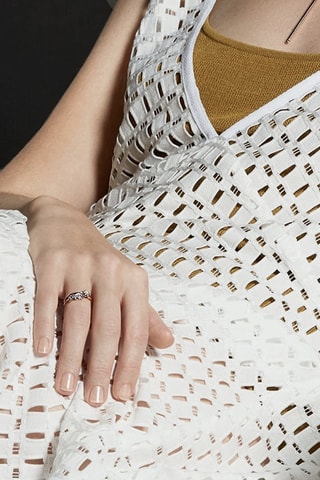 Ring - Roségoud en Diamanten