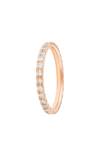 Bague - Or rose et diamants