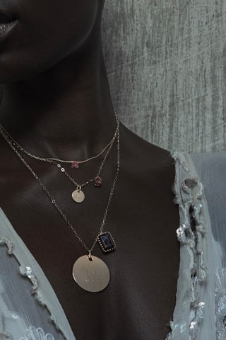 Ketting - Roségoud en Topaas