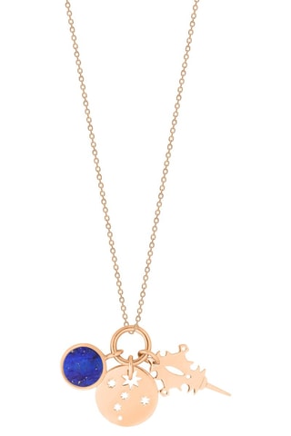 Collier - Or rose et lapis-lazuli