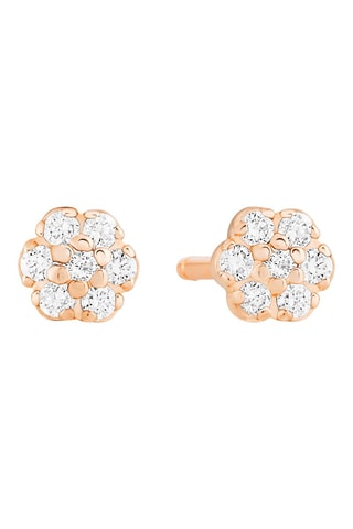 Puces - Or rose et diamants