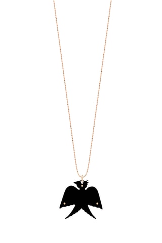 Ketting - Roségoud en Onyx