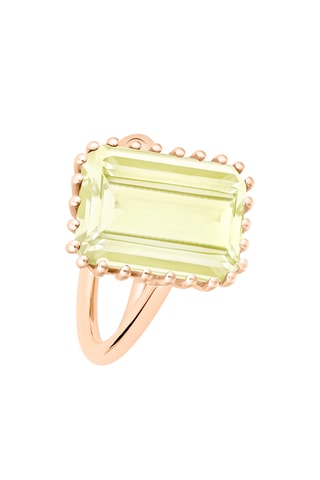 Ring - Roségoud en Kwarts