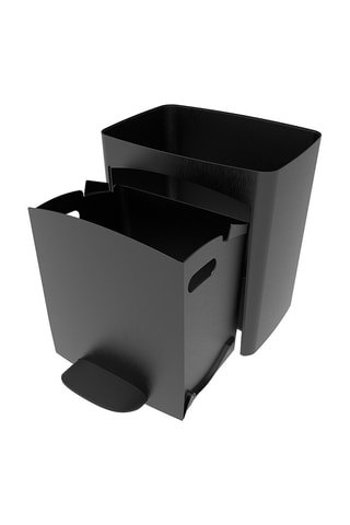 Caixote do lixo para triagem seletiva com pedal 70 l