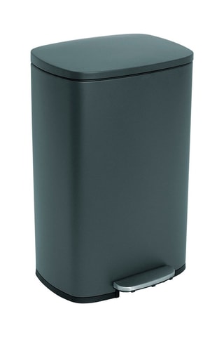 Caixote do lixo para triagem seletiva com pedal em aço inoxidável Admiral - 50 l