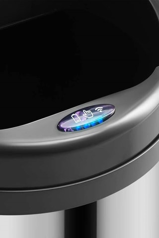 Caixote do lixo automático em aço inoxidável - 50 l
