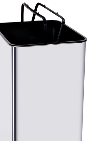 Caixote do lixo automático em aço inoxidável - 50 l