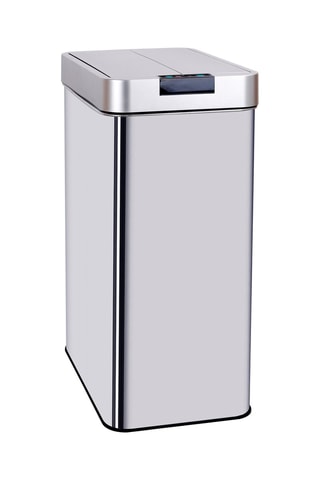 Caixote do lixo automático em aço inoxidável -  70 l