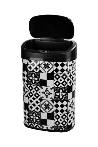 Caixote do lixo automático em aço inoxidável Majestic 58 l