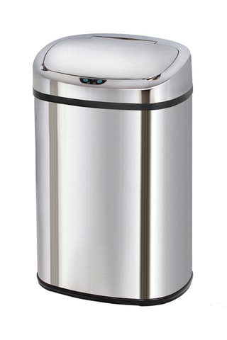 Caixote do lixo automático em aço inoxidável Majestic - 58 l