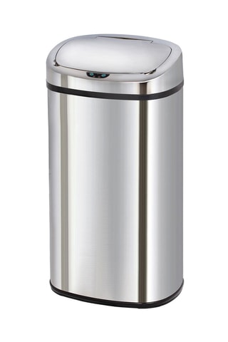 Caixote do lixo automático em aço inoxidável Majestic - 68 l