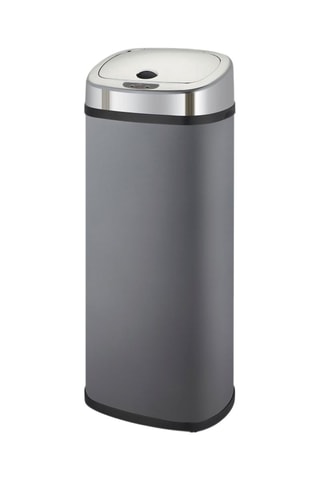 Caixote do lixo automático em aço inoxidável Largo 42 l