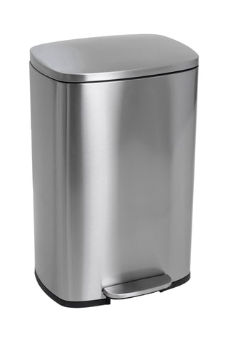 Caixote do lixo com pedal em aço inoxidável Admiral - 50 l
