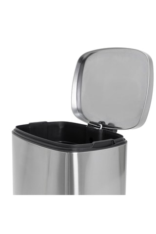 Caixote do lixo com pedal em aço inoxidável Admiral - 50 l