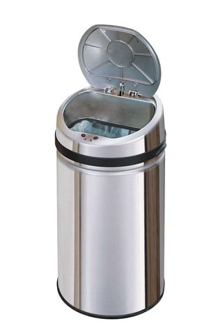 Caixote do lixo automático em aço inoxidável Artic - 30 l