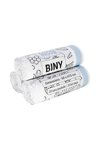 120 sacos do lixo Biny - 50 l