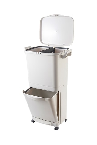 Caixote do lixo para reciclagem Valoris - 30/15 l 