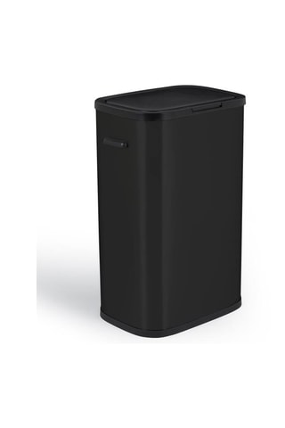 Caixote do lixo de cozinha automático push em aço inoxidável Portland - 60 l