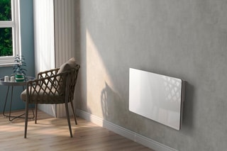 Aquecedor elétrico a inércia seca em cerâmica e vidro Glass