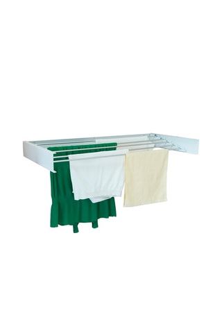 Estendal de parede dobrável Cobra - 6 m para estender roupa - Até 25 kg