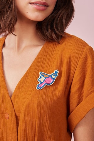 Broche Mirin - Bleu