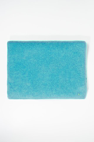 Écharpe en kid mohair et baby alpaga - Turquoise